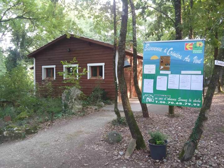 Entrée camping Lot-et-Garonne