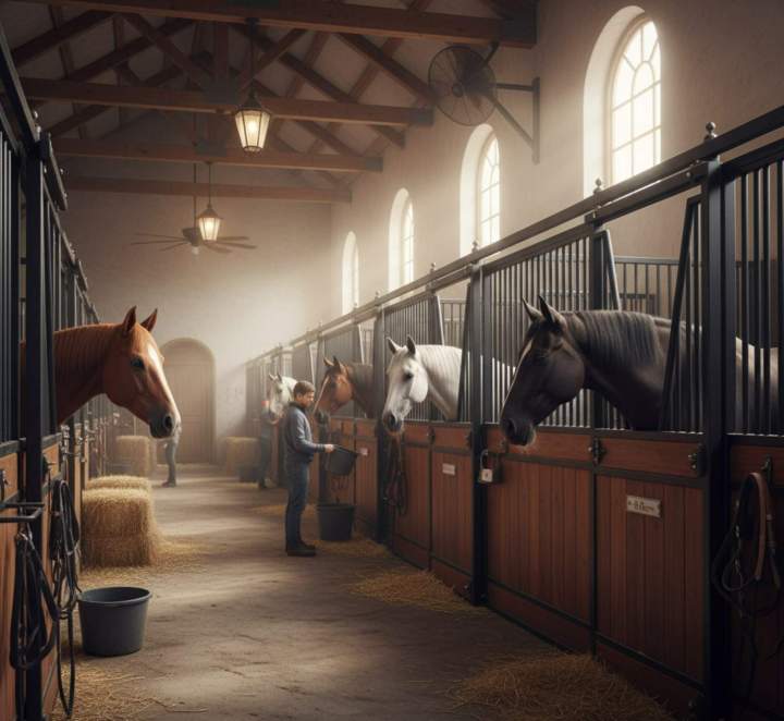 Box pour chevaux, Agen